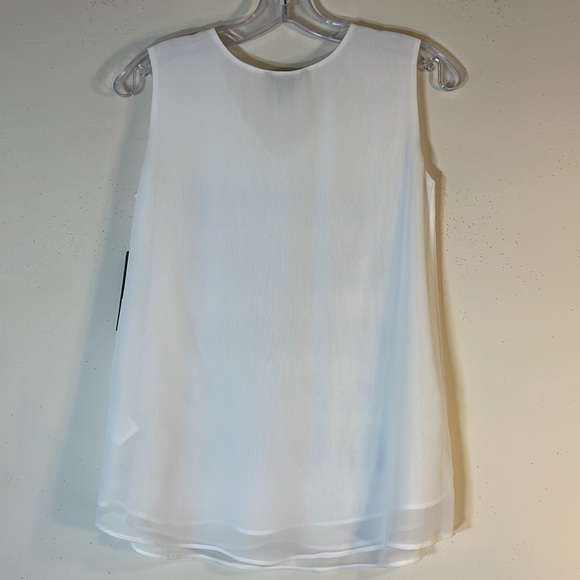 NWT. NIC + ZOE XS Tropic Party Embellished Sleeveless Top. - Picture 10 of 10